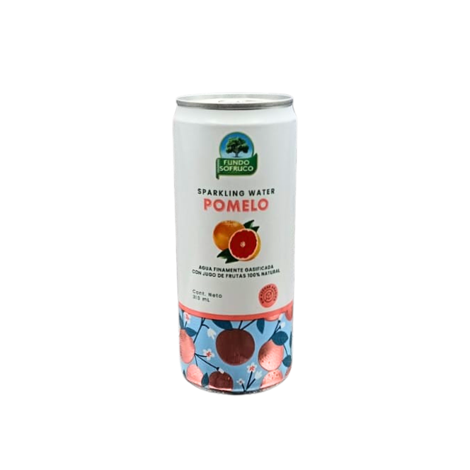 Sparkling Water Pomelo, Fundo Sofruco