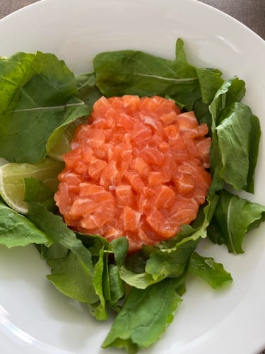 Foto de Cristina K. de su Tartaro de Salmón (reseña de cliente)