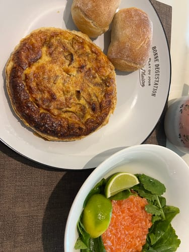 Foto de Cristina K. de su Quiche de Cebolla (reseña de cliente)