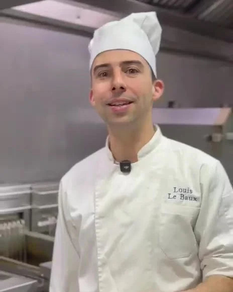 Louis Le Baux en la cocina de Bocus