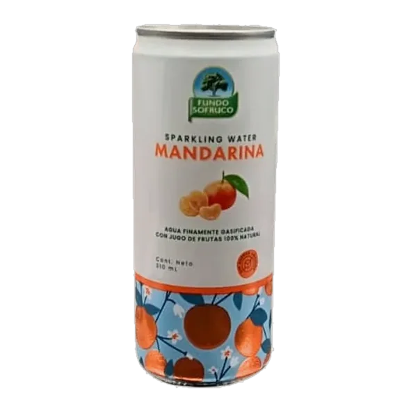 Sparkling Water Mandarina, Fundo Sofruco