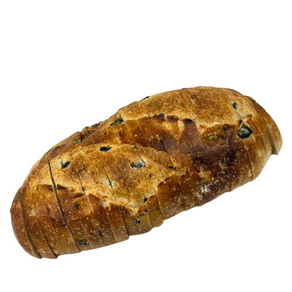 Pan de Campo Aceituna Rebanado