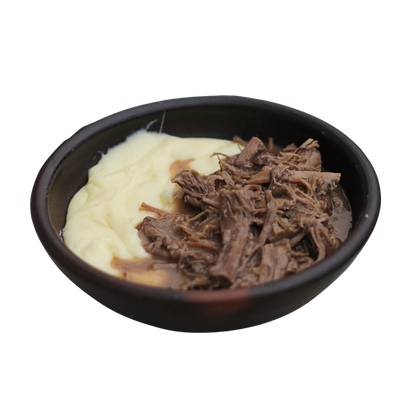 Mechada con &quot;Aligot&quot;