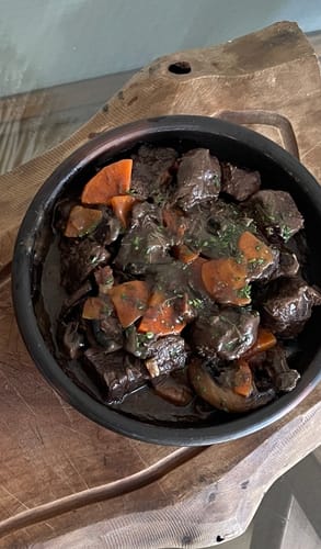 Foto de Matías K. de su Boeuf Bourguignon (reseña de cliente)